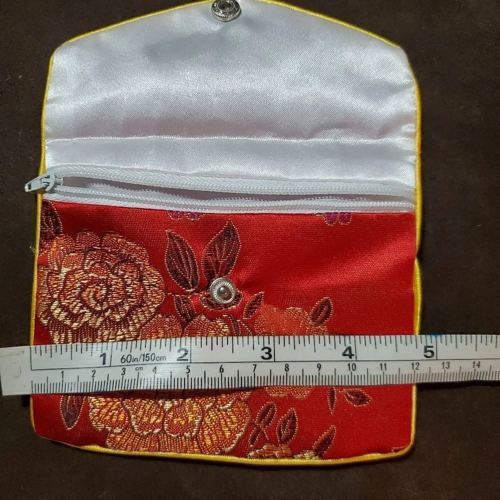 Silk Embroidered Bag / Pouch‎